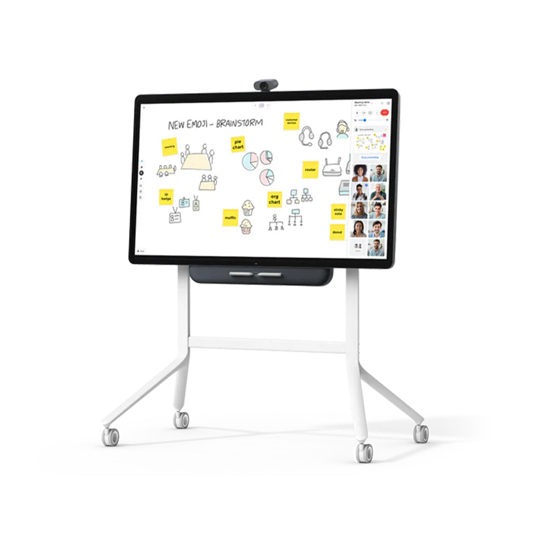 Series One board 65 Inch met rolstandaard visualisatie brainstorm