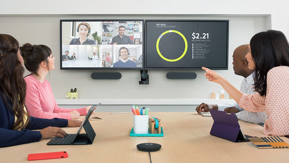 Presis Logitech Room Solutions iedereen altijd in beeld
