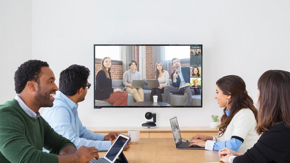 Presis Logitech Room Solutions voor middelgrote ruimtes vergaderen impressie