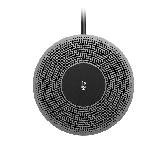 Extra microfoon voor Logitech meetup dichtbij bovenkant