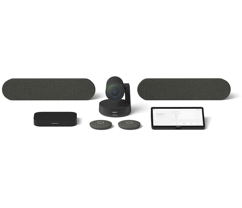 Presis Logitech Room Solutions voor de rote ruimte